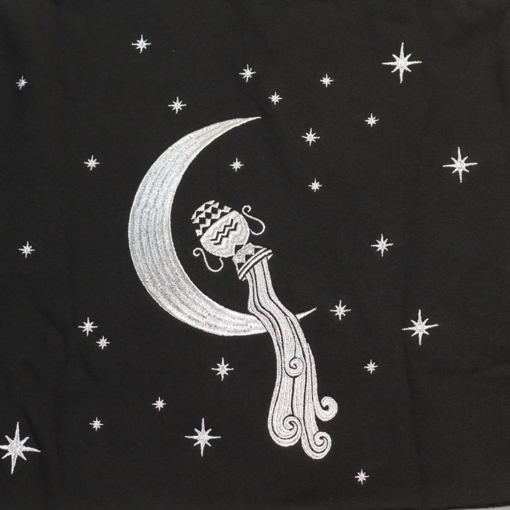 Aquarius Zodiac Sign Graphic Hoodie + Accessories - Picture 8 of 16